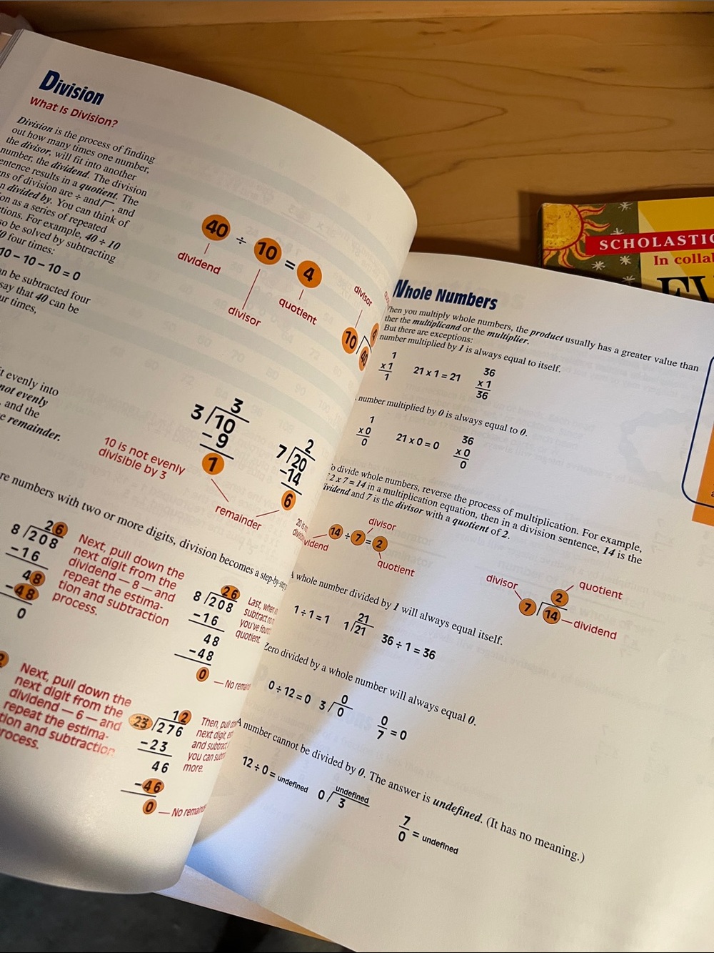 Scholastic Math & Science Homework Desk Reference - Picture 6 of 15